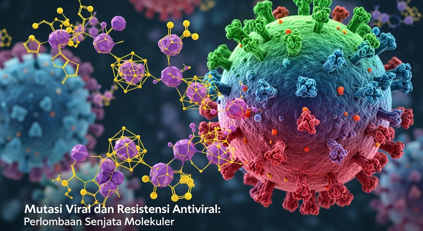 Mutasi Viral dan Resistensi Antiviral: Perlombaan Senjata Molekuler