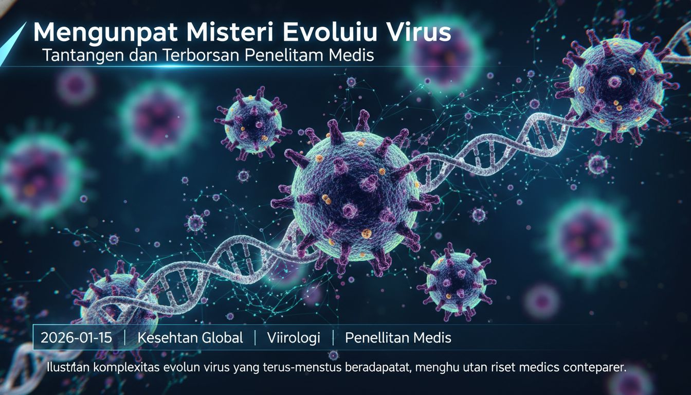 Mengungkap Misteri Evolusi Virus: Tantangan dan Terobosan Penelitian Medis