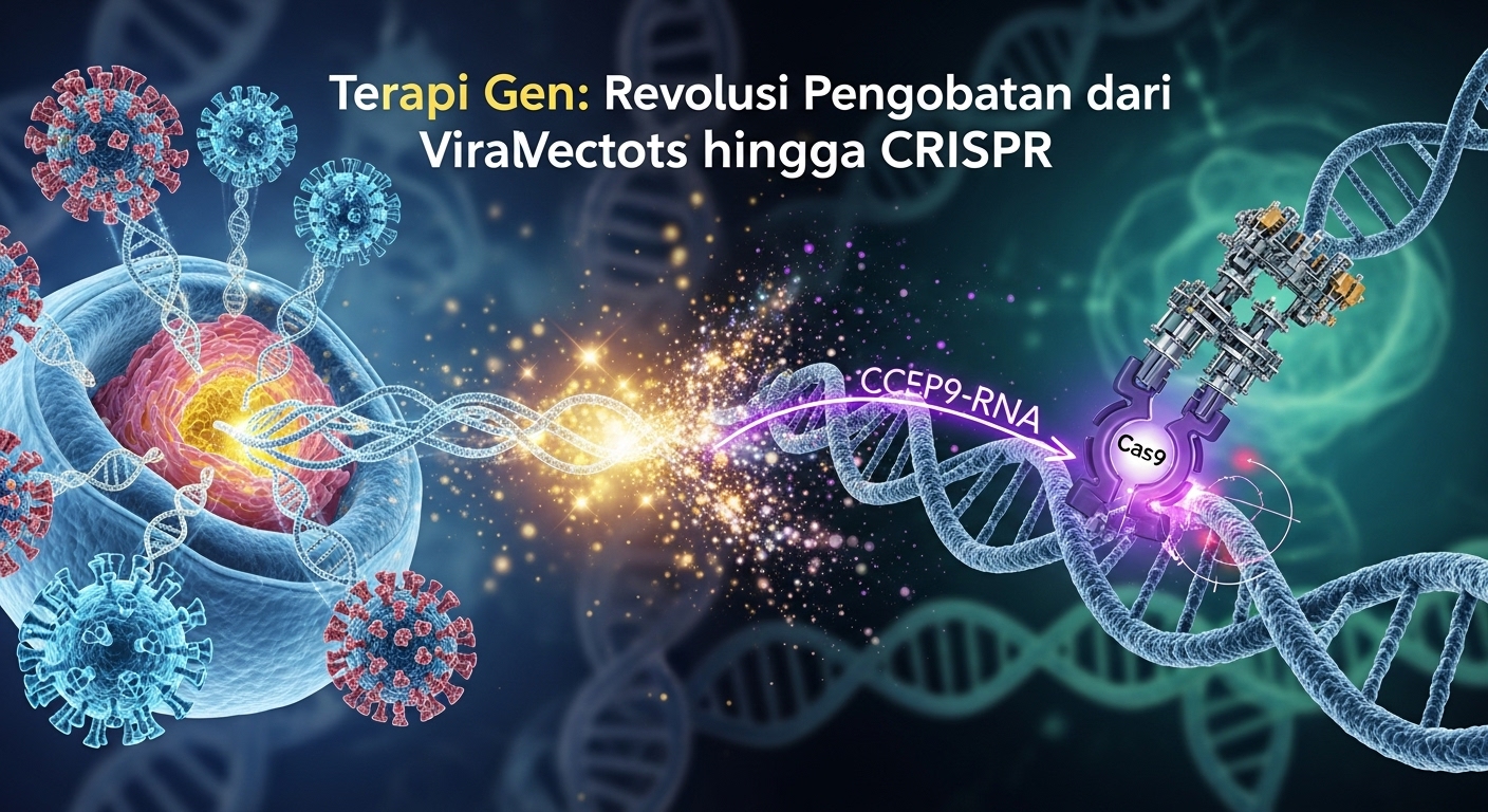 Terapi Gen: Revolusi Pengobatan dari Viral Vectors hingga CRISPR