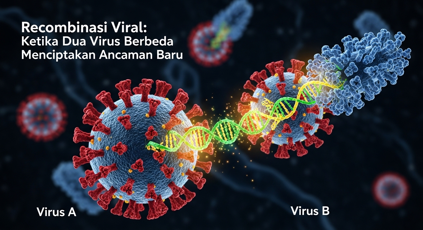 Recombinasi Viral: Ketika Dua Virus Berbeda Menciptakan Ancaman Baru